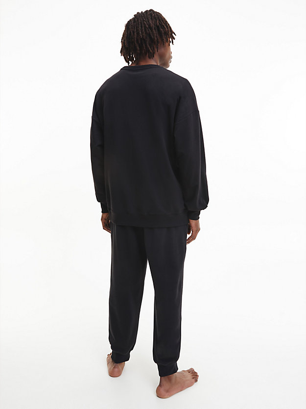 BLACK Lounge Sweatshirt - Modern Cotton for men CALVIN KLEIN