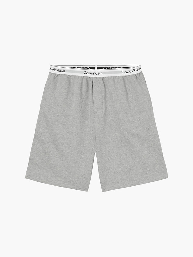 grey lounge shorts - modern cotton for men calvin klein