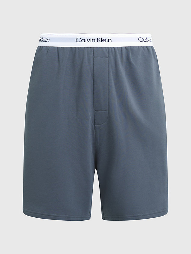 grey lounge-shorts - modern cotton für herren - calvin klein