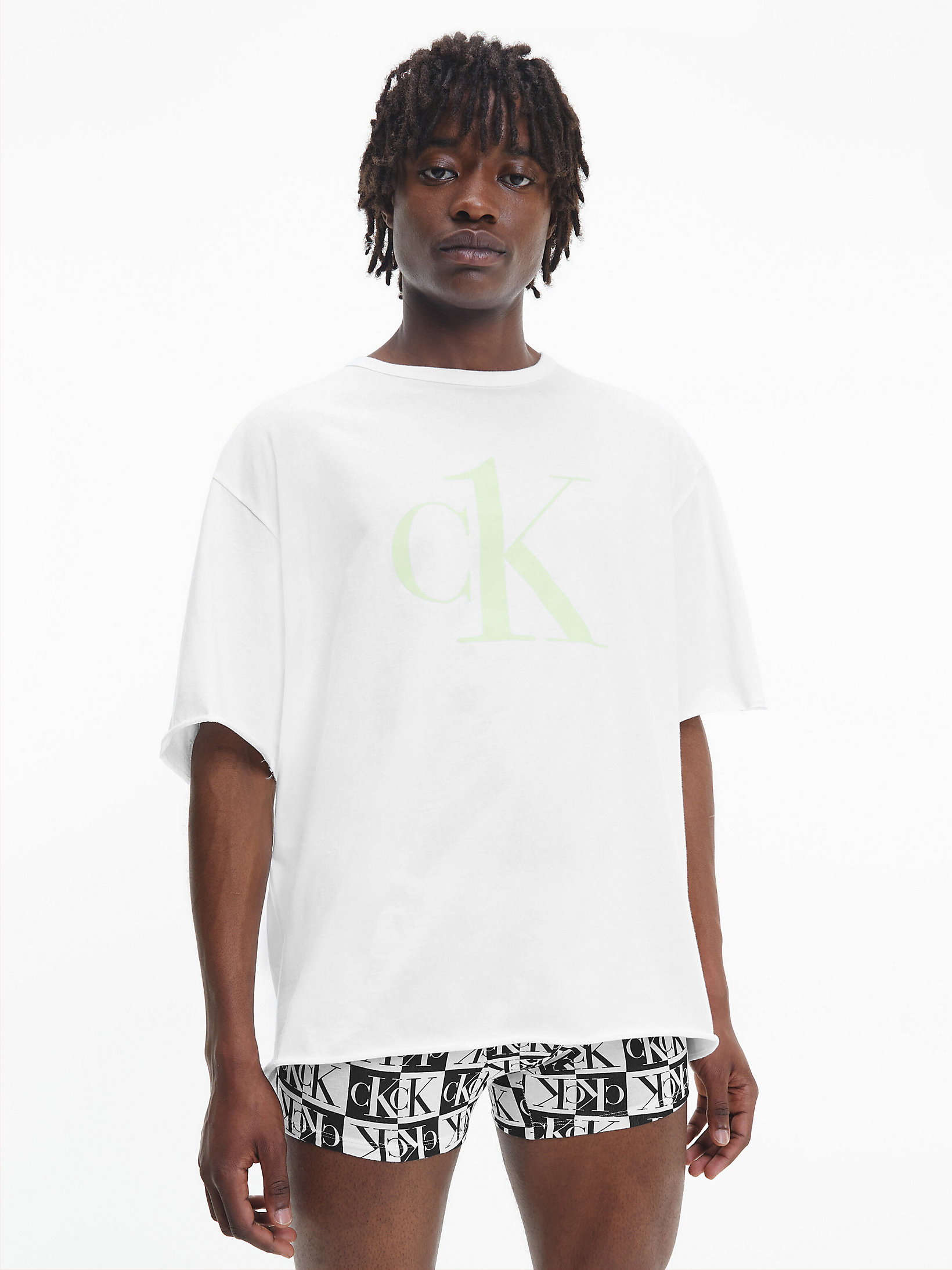 CK One T-shirt lounge Calvin Klein Uomo Abbigliamento Intimo Magliette intime 