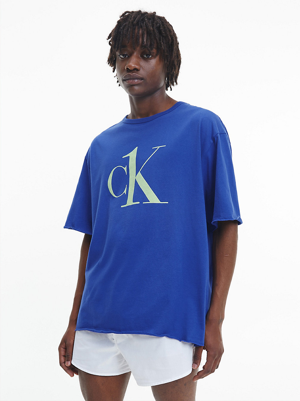 CLEMATIS Lounge-T-Shirt - CK One undefined heren Calvin Klein