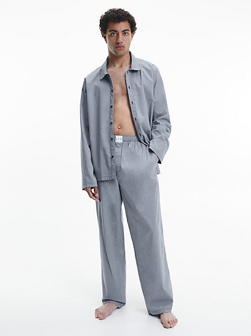 Pantaloni pigiama Calvin Klein Uomo Abbigliamento Abbigliamento per la notte Pigiami Pure Cotton 