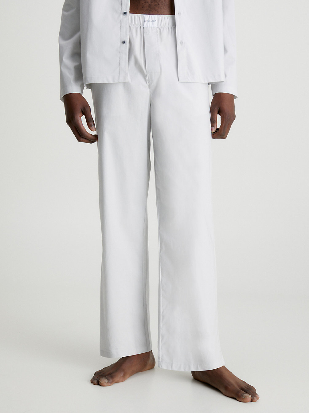 GALAXY GREY Pantalon De Pyjama - Pure Cotton undefined hommes Calvin Klein