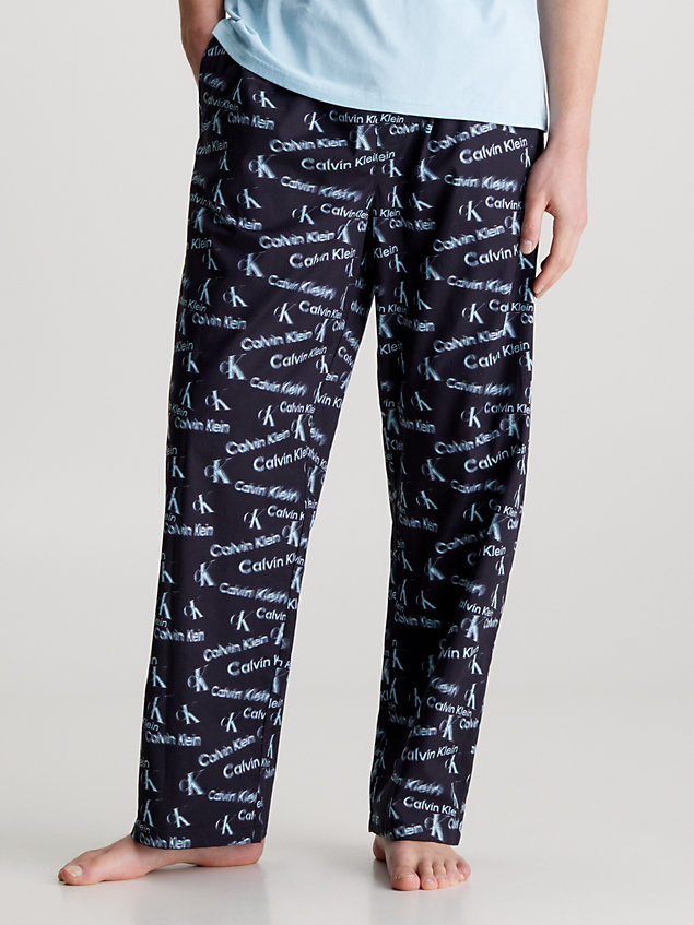 pantalon de pyjama - ck96 black pour hommes calvin klein
