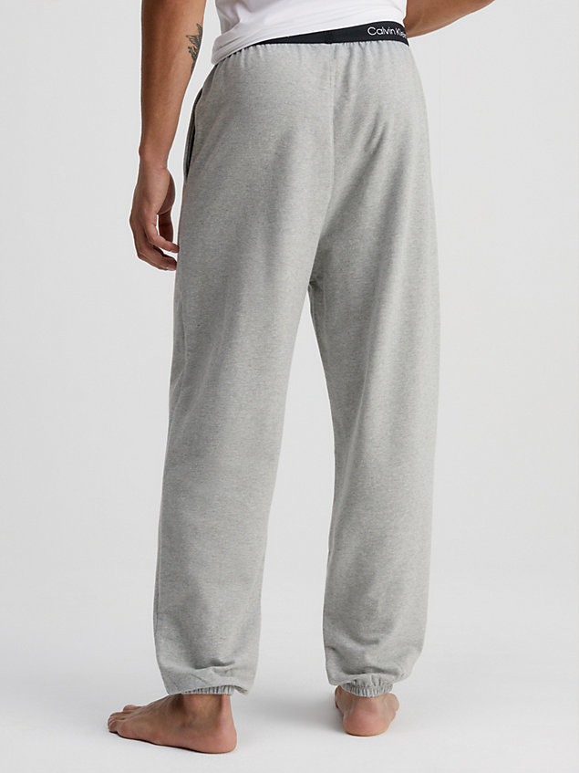 grey spodnie dresowe po domu - ck96 dla mężczyźni - calvin klein