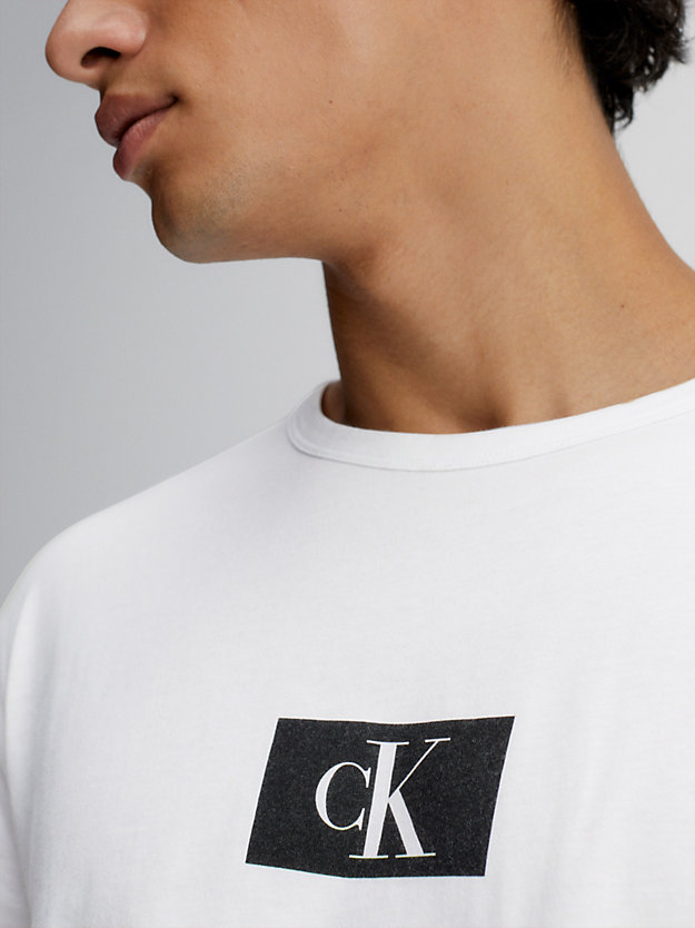 buste Veronderstellen Romantiek Lounge-T-shirt biologisch katoen - CK96 Calvin Klein® | 000NM2399E100