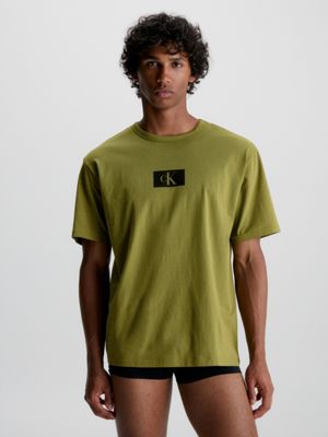 Calvin klein hotsell khaki t shirt