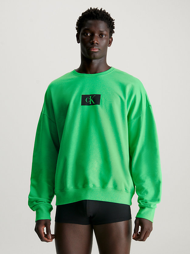 island green lounge sweatshirt - ck96 for men calvin klein