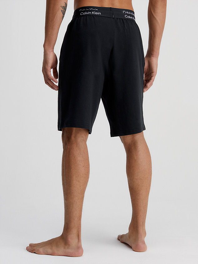 black szorty od piżamy - ck96 dla mężczyźni - calvin klein