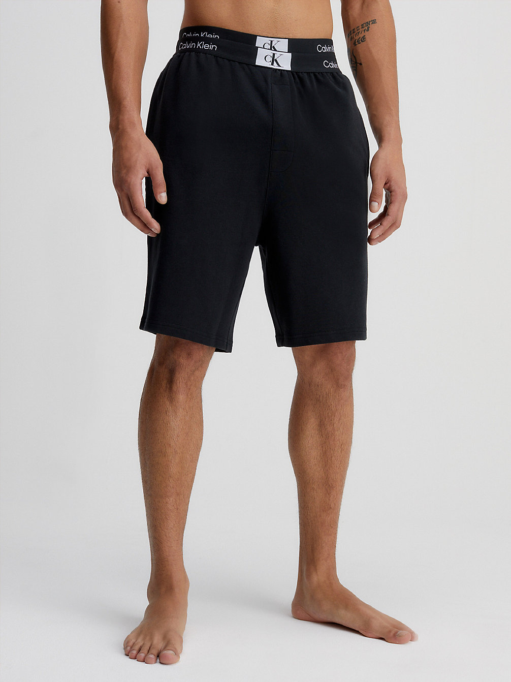 BLACK Pyjama Shorts - Ck96 undefined men Calvin Klein