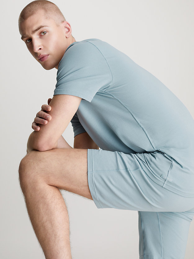 arona shorts pyjama set - cotton stretch for men calvin klein