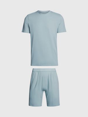 Mens shirt and discount short pyjama set