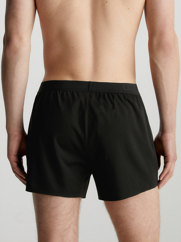black slim fit boxers - ck black for men calvin klein