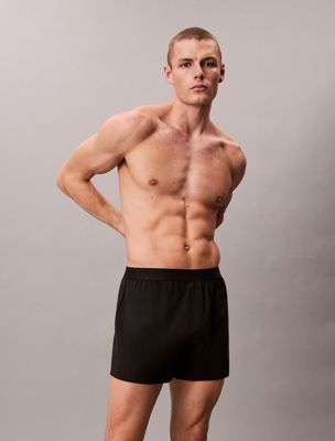 Slim Fit Boxers - CK Black Calvin Klein® | 000NM2443AUB1