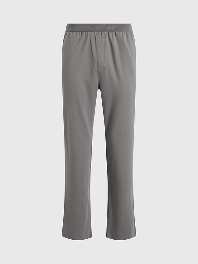 grey pyjamabroek - ck black voor heren - calvin klein