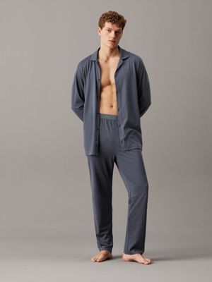 turbulence pyjama top - ck black for men calvin klein