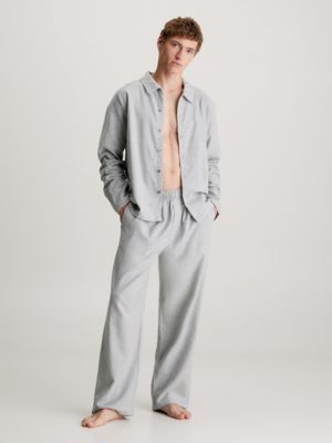 Grey pyjama online top