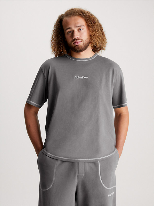 grey lounge t-shirt - future shift for men calvin klein