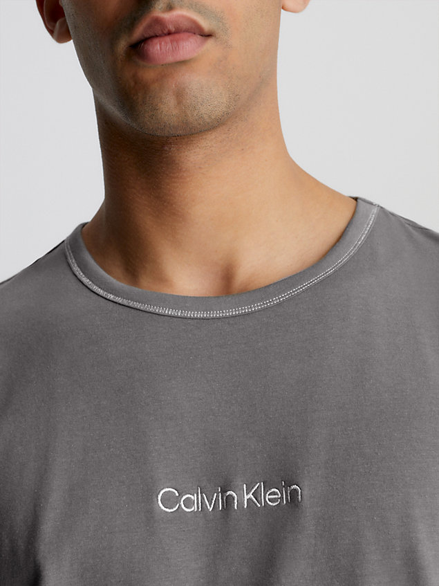 t-shirt d'intérieur - future shift grey pour hommes calvin klein