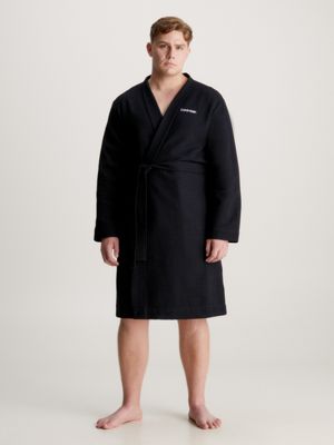 Waffle Cotton Bathrobe Calvin Klein® 000NM2497EUB1