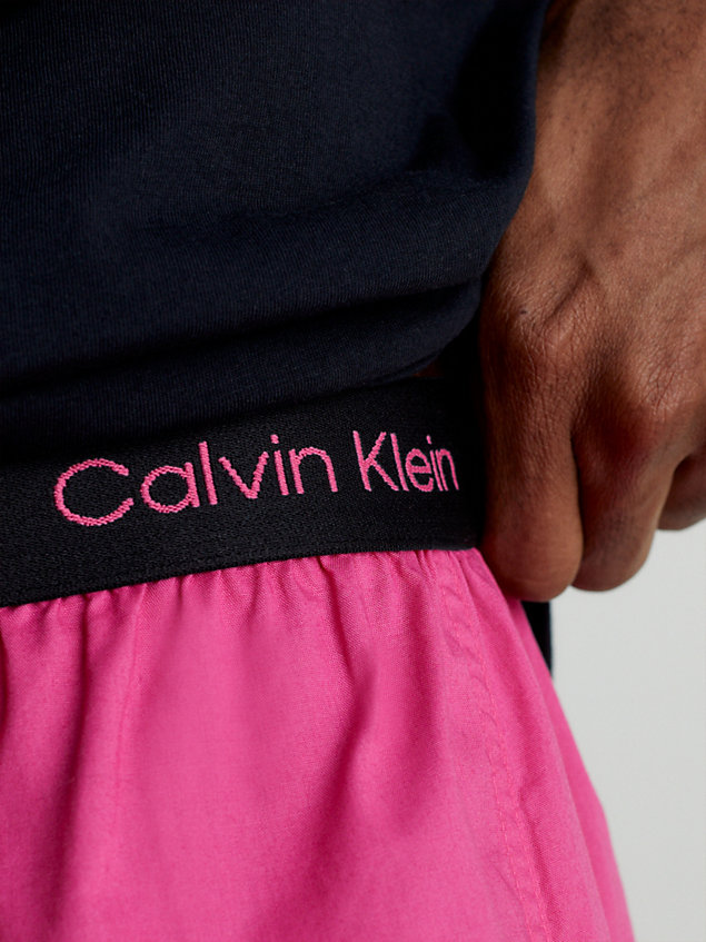 conjunto de shorts de pijama - ck96 conjunto-de-shorts-de-pijama-ck96-000nm2527egwt de hombre calvin klein