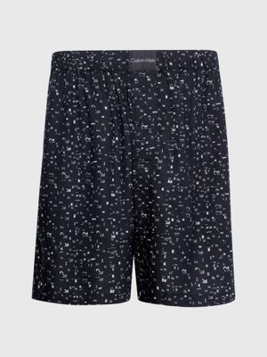 Mens pyjama shorts online calvin klein