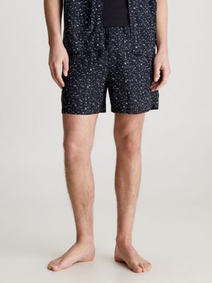 Calvin Klein Pajama shorts CK96 in black/ white
