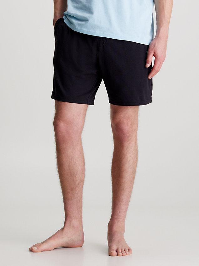 black pyjama shorts - ck96 for men calvin klein