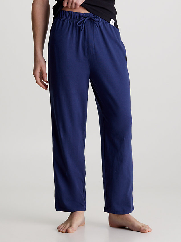 pantalon de pyjama - ck96 blue pour hommes calvin klein