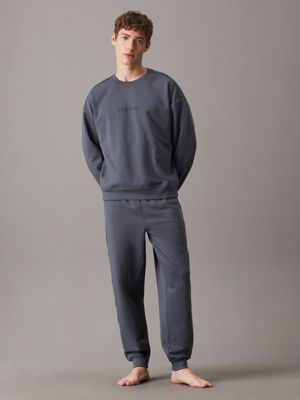 turbulence w/ ink bluza po domu z polaru i bawełny dla mężczyźni - calvin klein