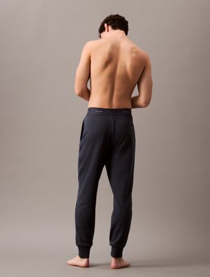 ink lounge joggers - icon cotton terry for men calvin klein