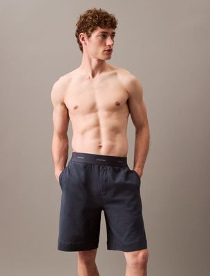 ink lounge shorts - modern terry for men calvin klein