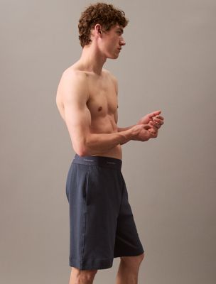 shorts de estar por casa - modern terry ink de hombres calvin klein