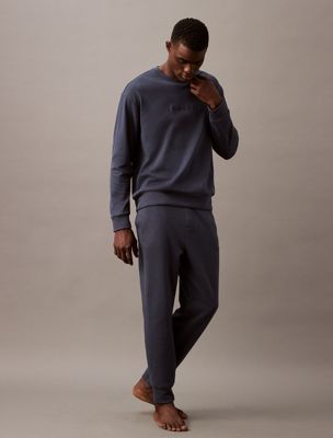 sweat d'intérieur - icon cotton terry ink pour hommes calvin klein