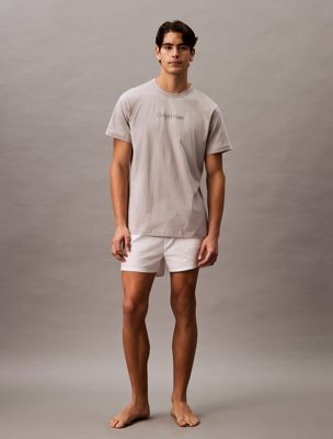 ash lounge t-shirt - 100% cotton for men calvin klein