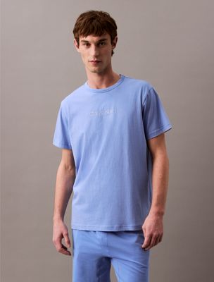 glacier lounge t-shirt - 100% cotton for men calvin klein