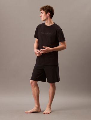 black lounge t-shirt for men calvin klein