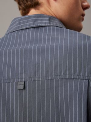 steady stripe turbulence pyjamaset van poplinkatoen voor heren - calvin klein