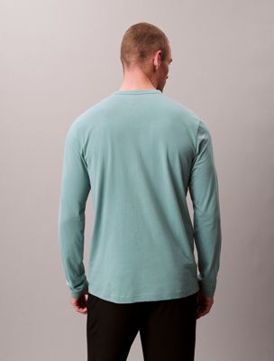 trellis pyjama top - 100% cotton for men calvin klein
