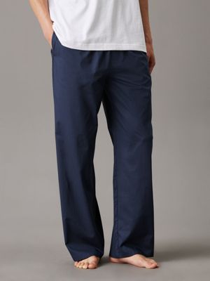 blue pyjama pants - ck established for men calvin klein