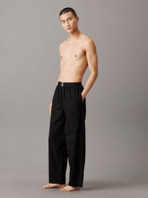 black pyjama pants - ck established for men calvin klein