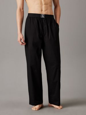 black pyjama pants - ck established for men calvin klein