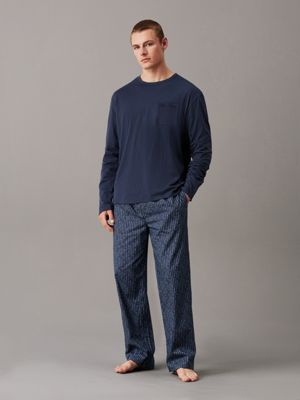 Calvin klein men's pajama set best sale