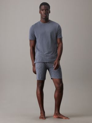 Mens short pyjamas set sale