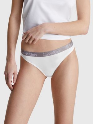 Calvin Klein Women's Radiant Cotton Thong Panty, Assorted Colors