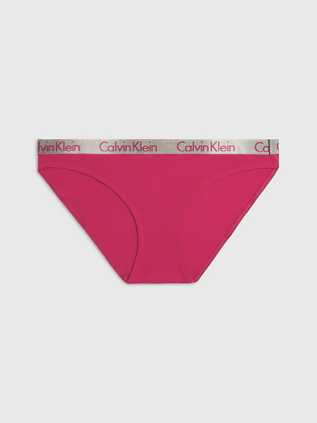 red bud bikini briefs - radiant cotton for women calvin klein