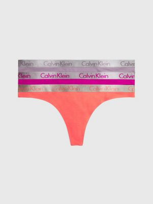 Calvin Klein Radiant Cotton 3 Pack Thong