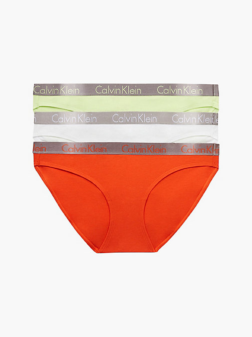 Slip unisex in confezione da 3 Calvin Klein Donna Abbigliamento Intimo Mutande Mutande Shorts CK Standards 