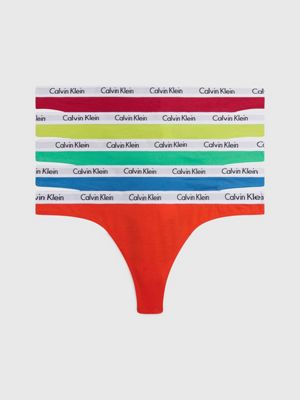 5 Pack Thongs - Carousel Calvin Klein® | 000QD3585EBNG