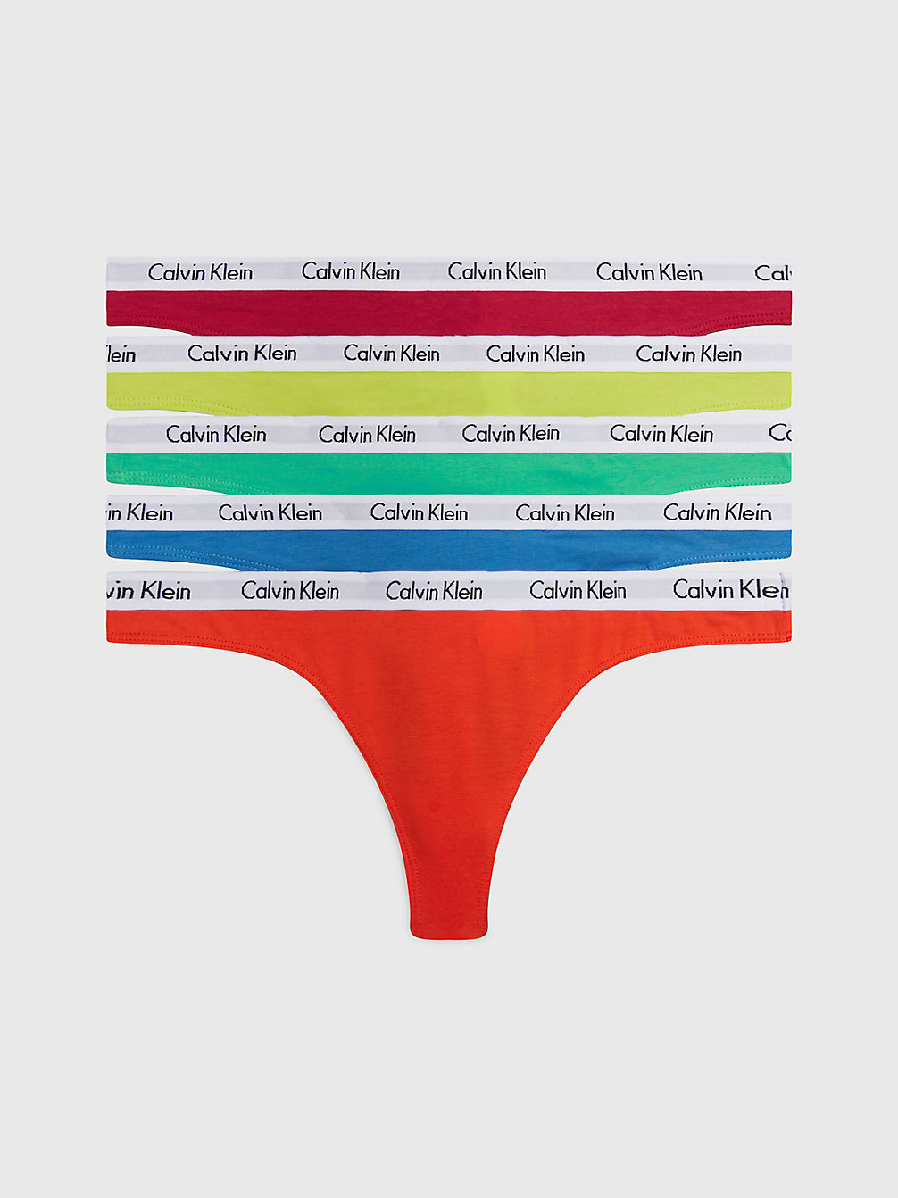 PRIDE COMBO 5 Pack Thongs - Carousel undefined women Calvin Klein